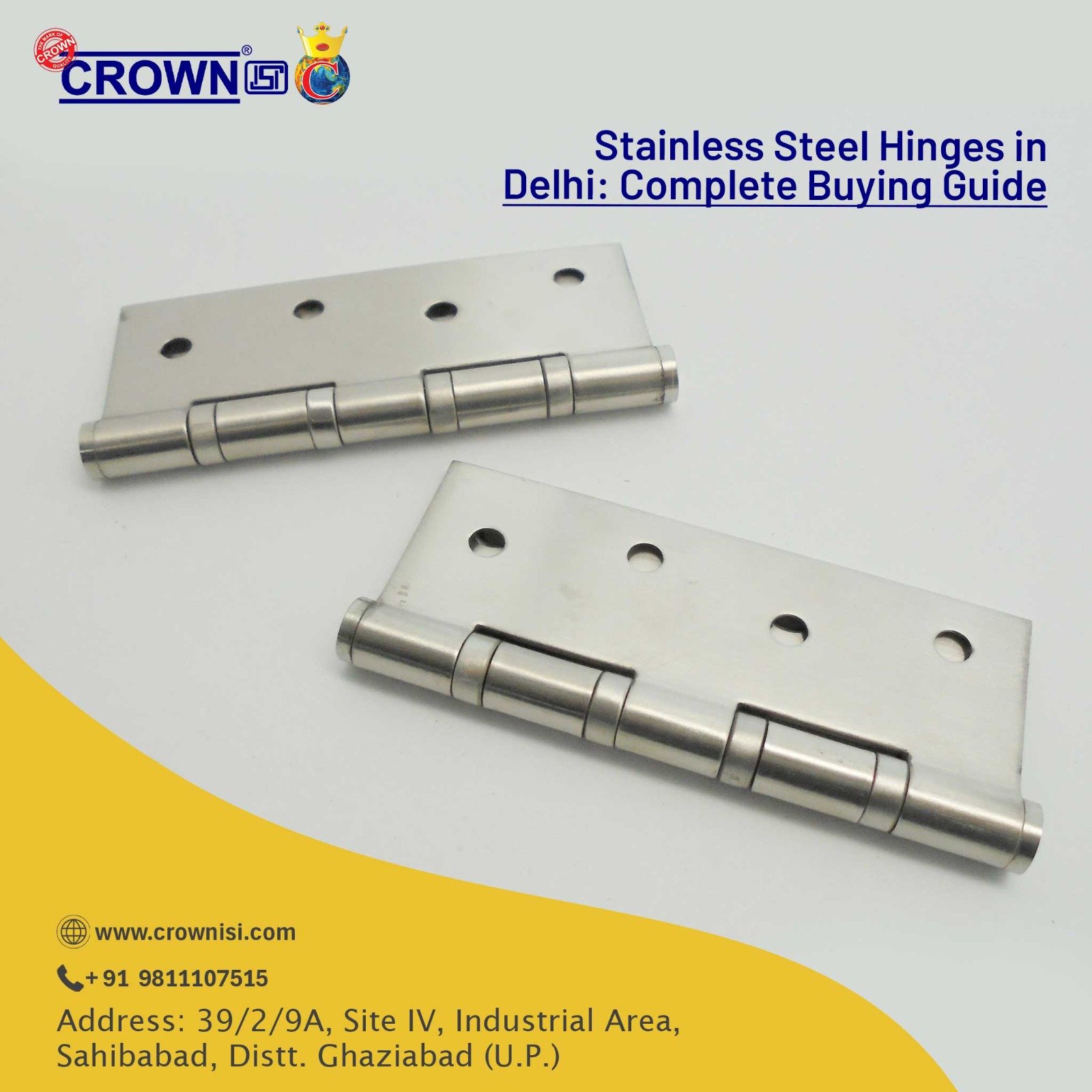 Stainless Steel Hinges in Delhi: Complete Buying Guide