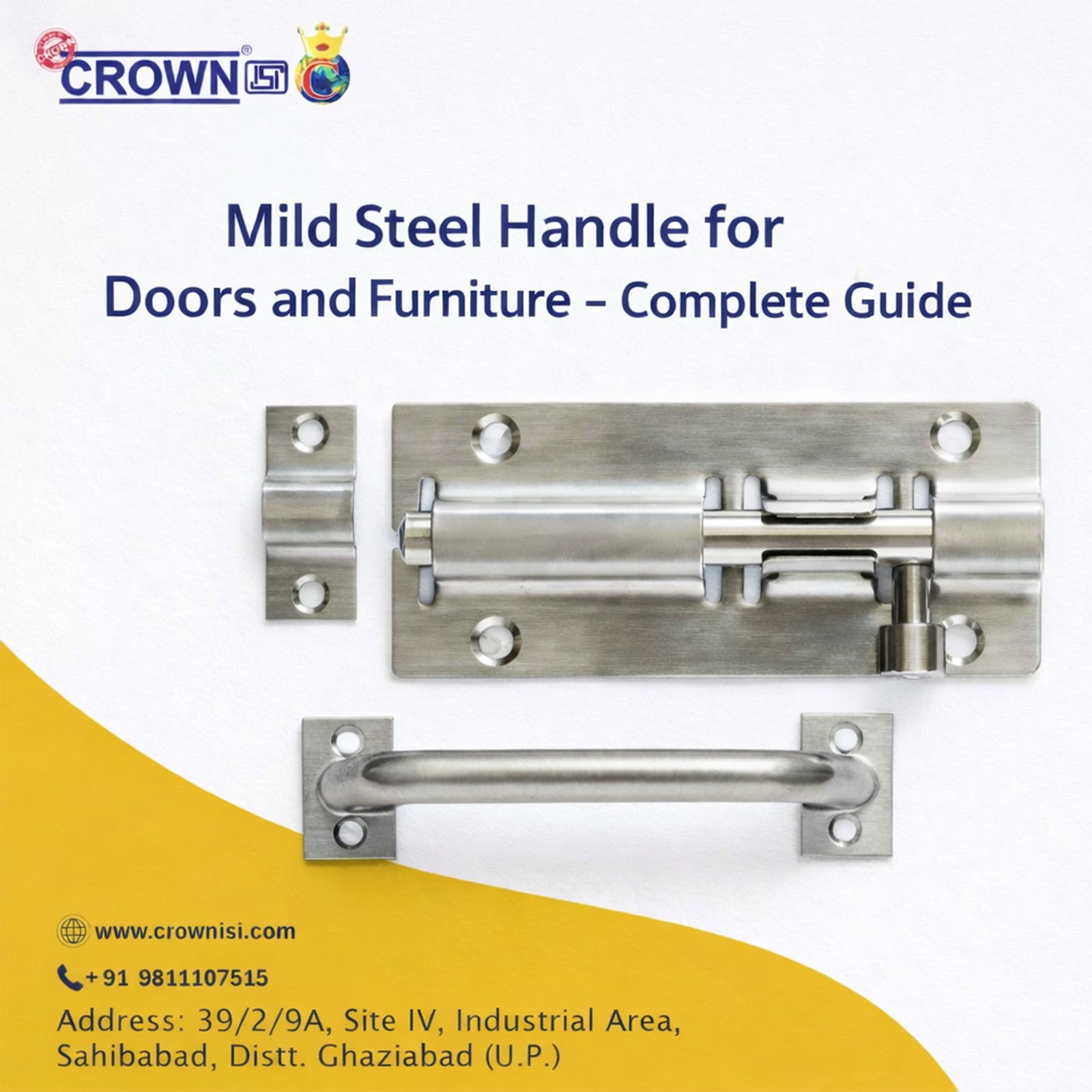 Mild Steel Handle for Doors and Furniture: Complete Guide