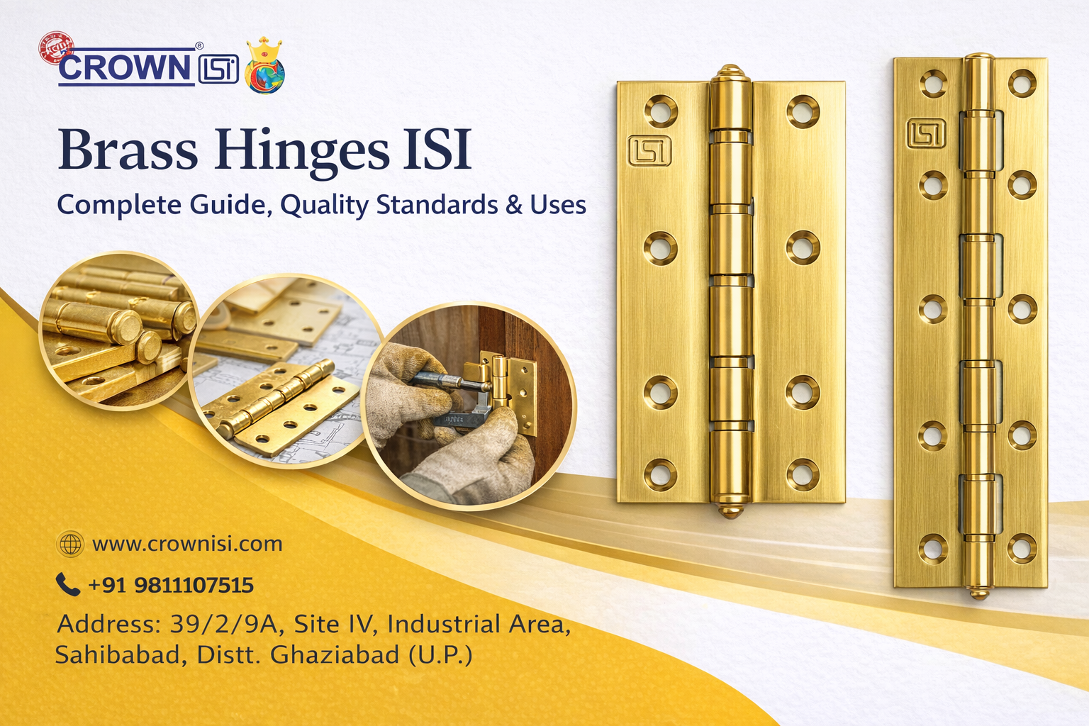Brass Hinges ISI: Complete Guide, Quality Standards & Uses