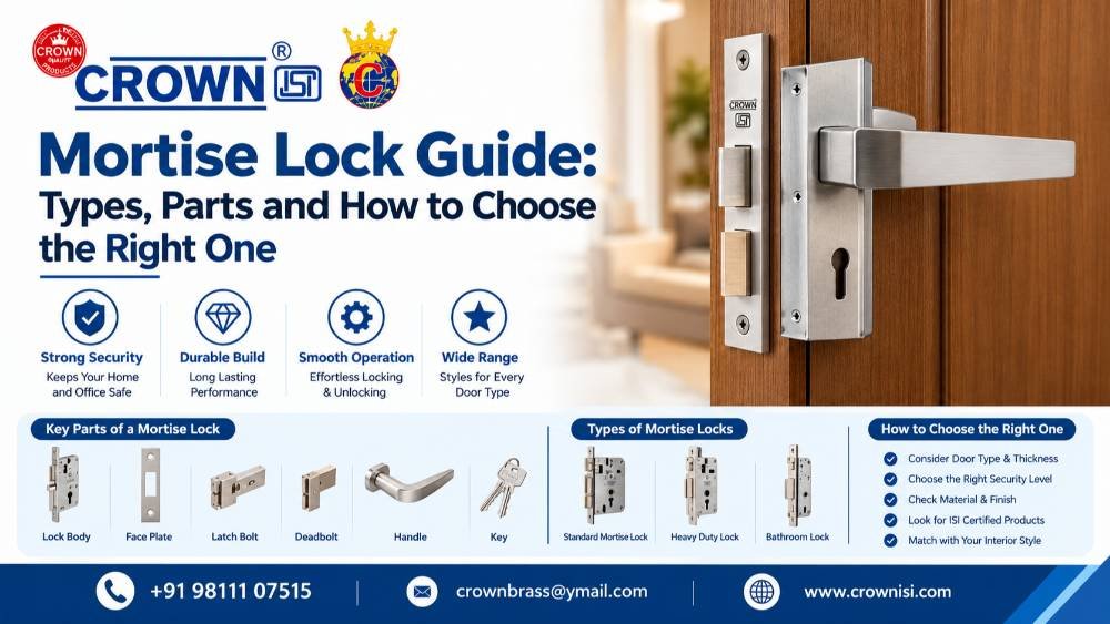 Mortise Lock Guide: Types, Parts and How to Choose the Right One